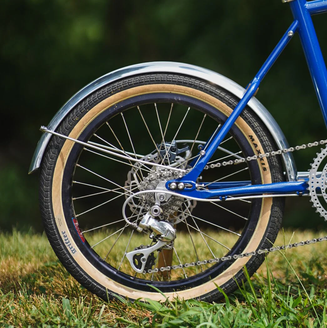 20" Smooth Fenders, 60mm - Silver and Noir - Image 3