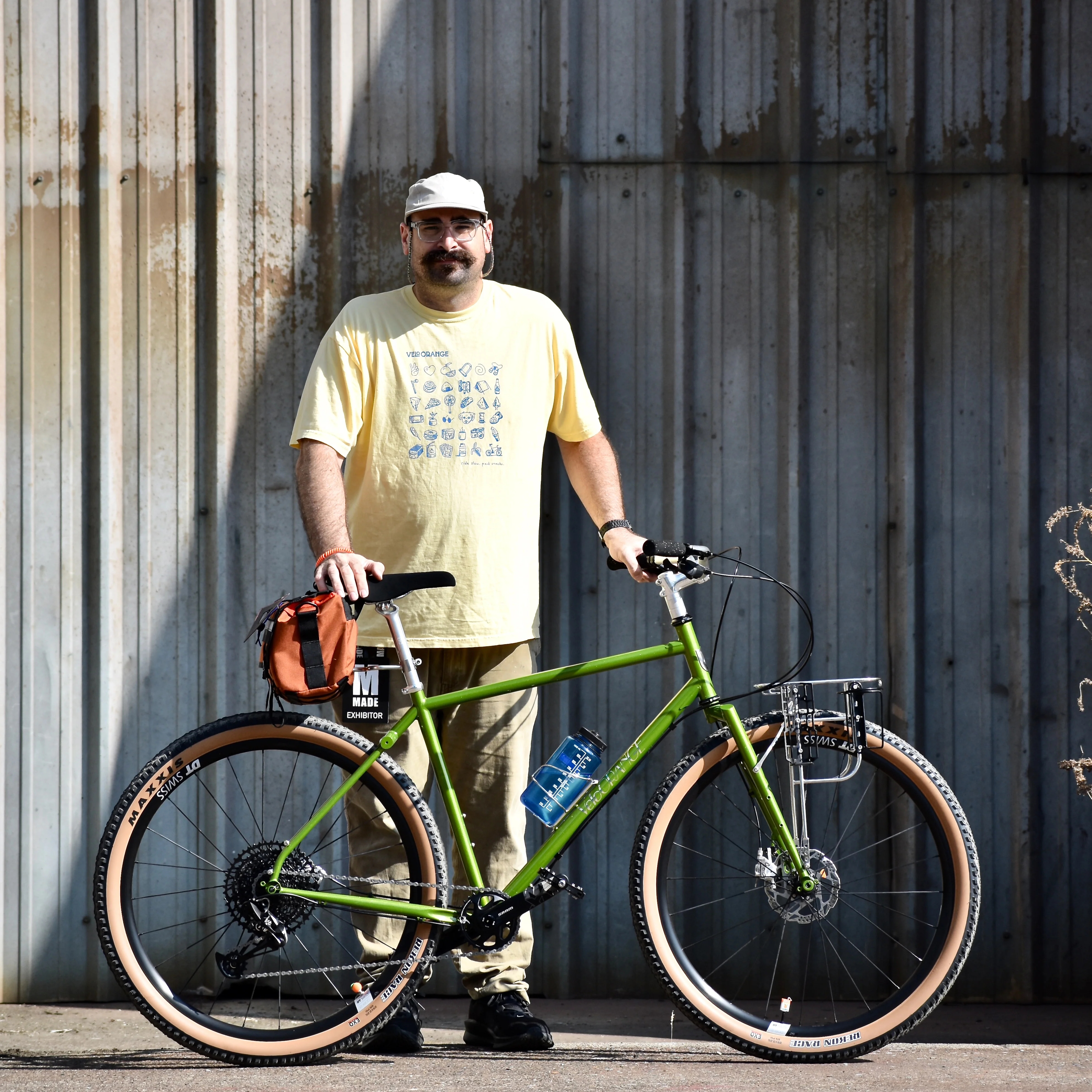 Ride Slow. Pack Snacks T-Shirt - Image 4