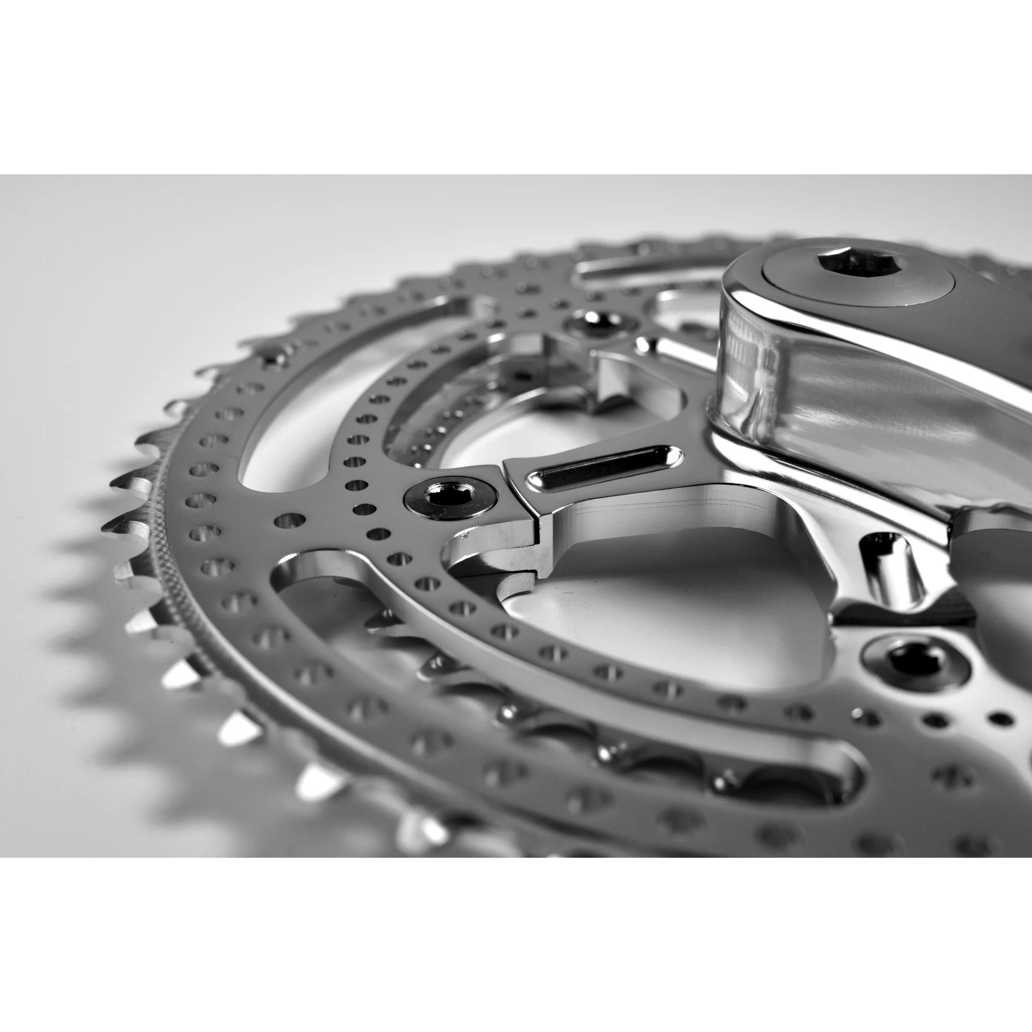 Grand Cru Drillium 110 Fluted Double Crankset - Image 3